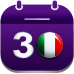 calendario italiano android application logo